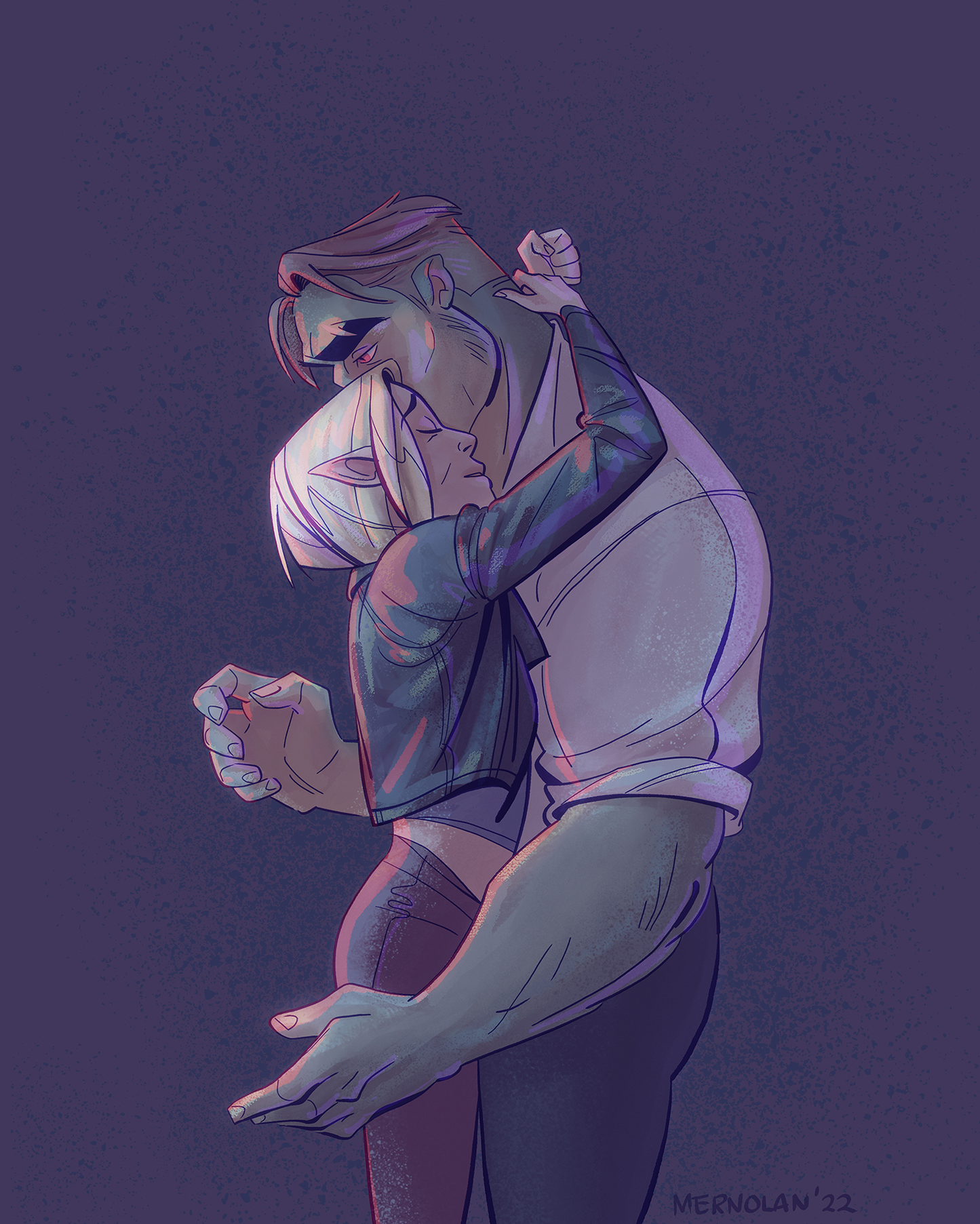 Tlakeln x Ulhrah Embrace - Print