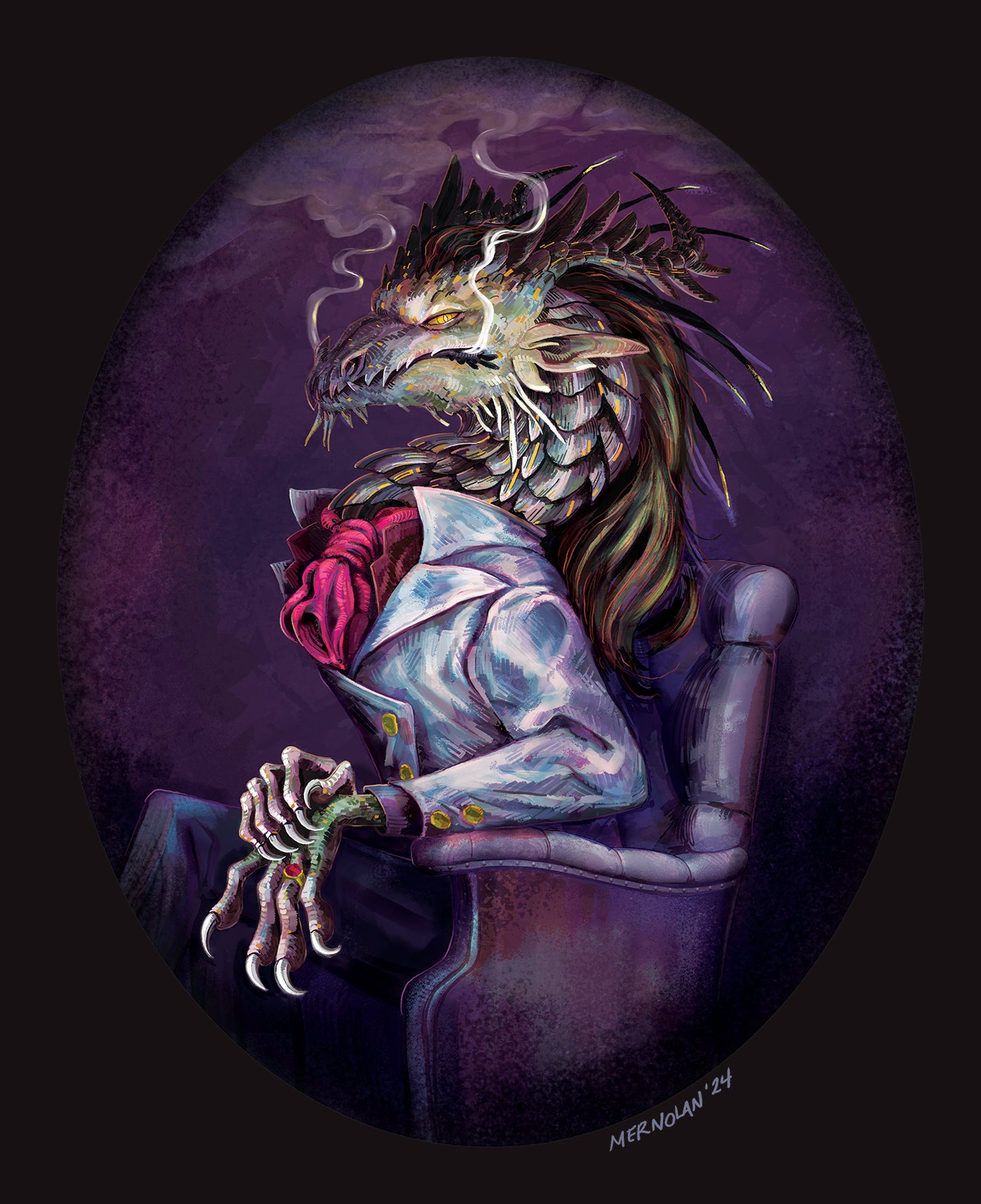 Fancy Eiriogh Portrait - Print