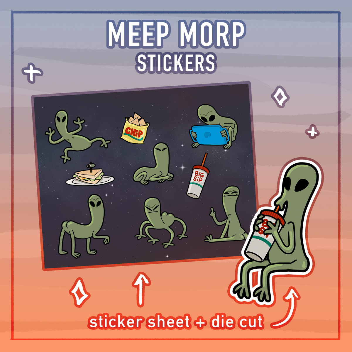 Meep Morp Stickers