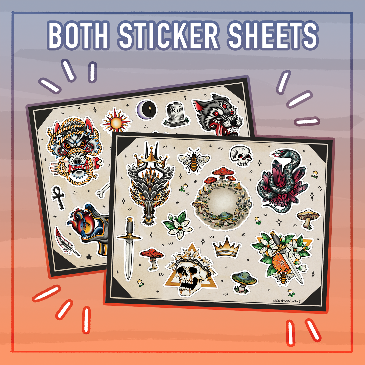 Both Sticker Sheets