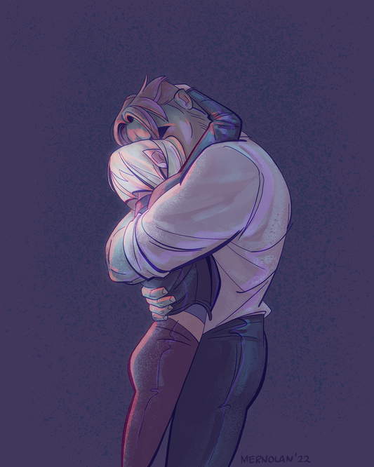 Tlakeln x Ulhrah Hug - Print