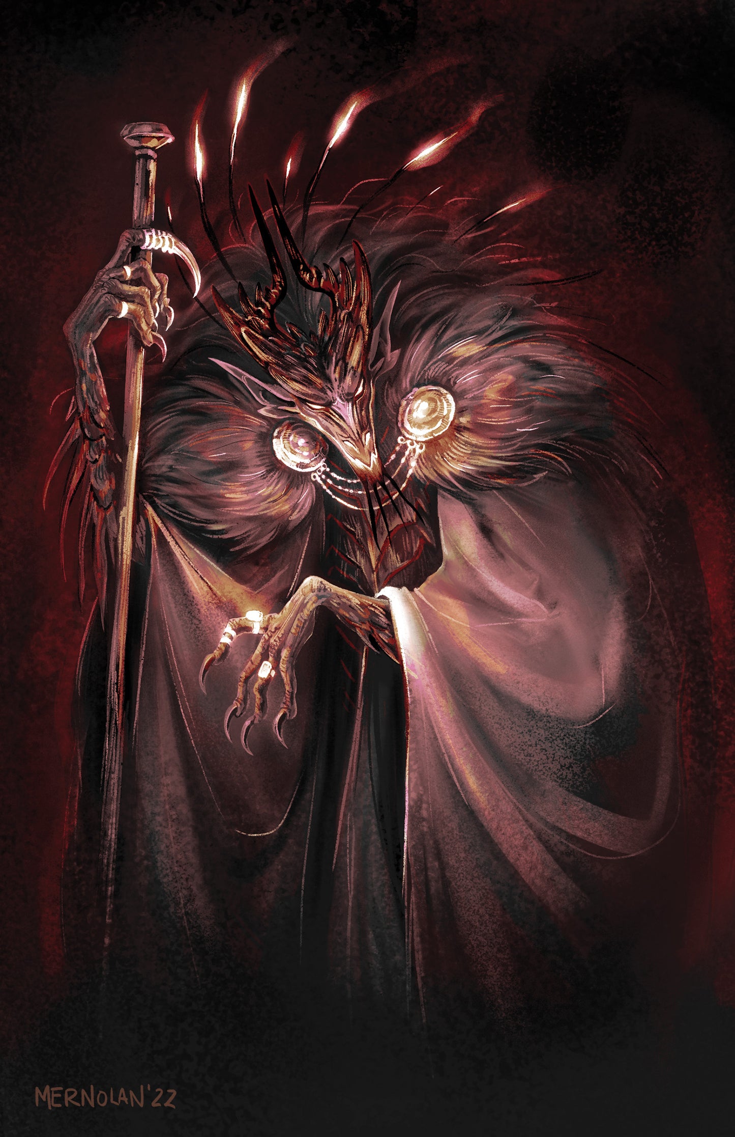 Lord of the Bonfire - Print