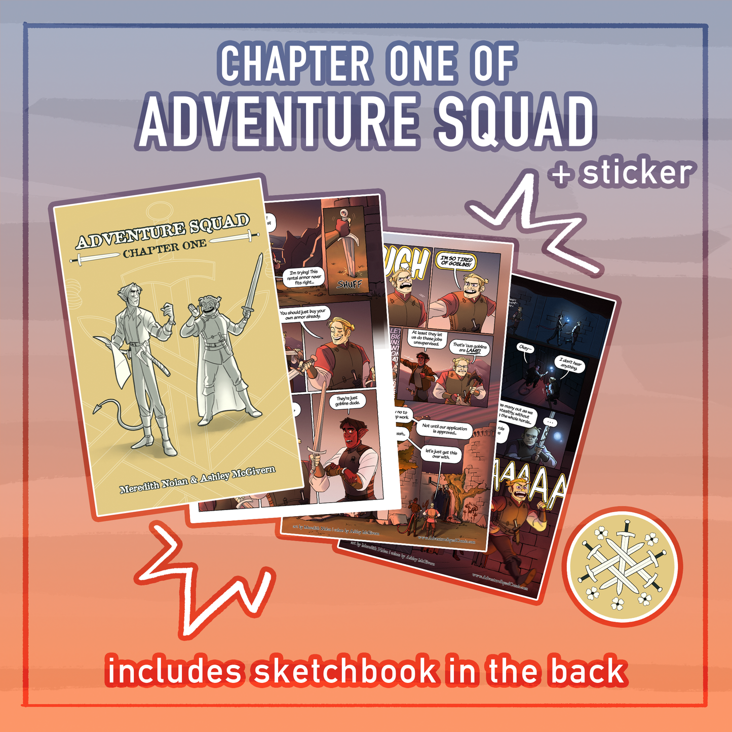 Adventure Squad - Chapter One + Sketchbook