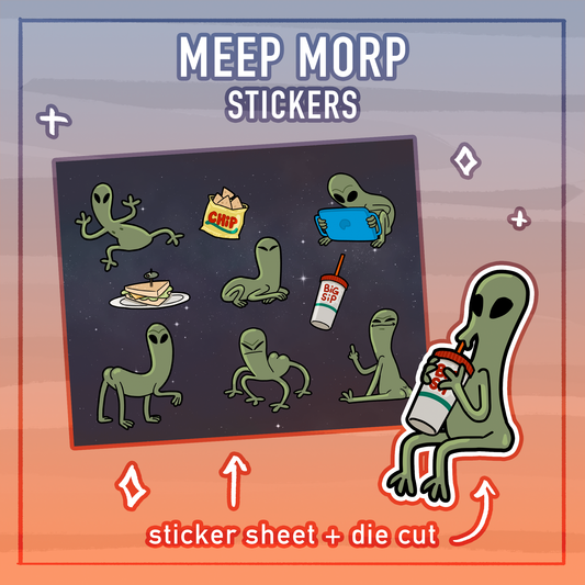 Meep Morp Stickers