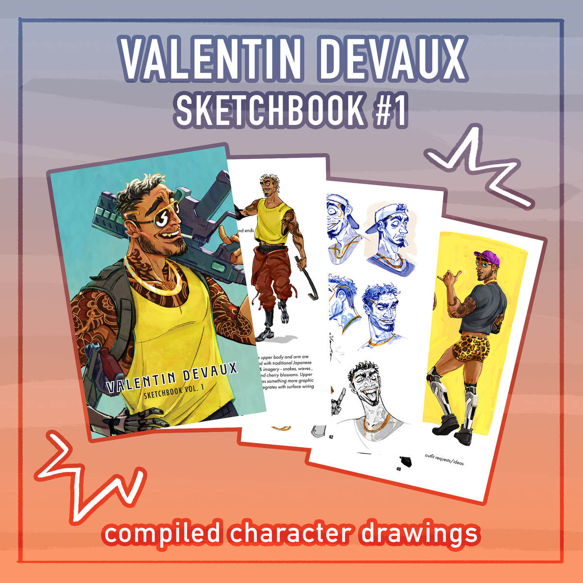 Valentin Devaux Sketchbook #1