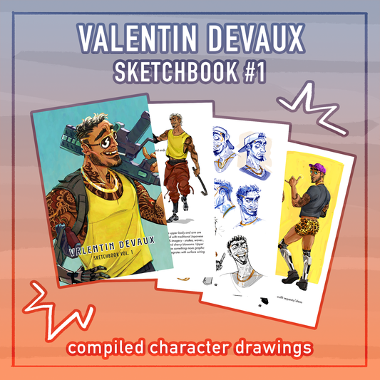 Valentin Devaux Sketchbook #1