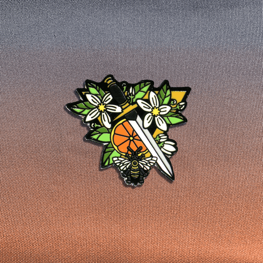 Orange Blossoms - Hard Enamel Pin