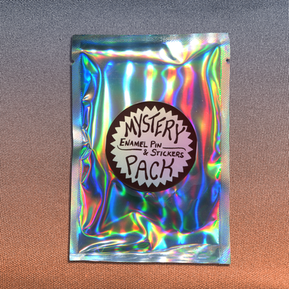 Mystery Pack ⟡ Pin + Stickers