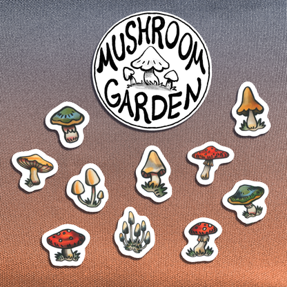 Mushroom Garden - Sticker Pack