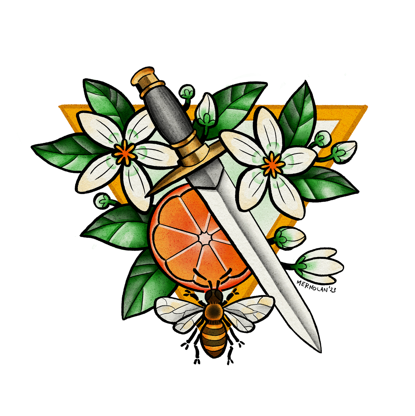 Oranges Blossoms - Print