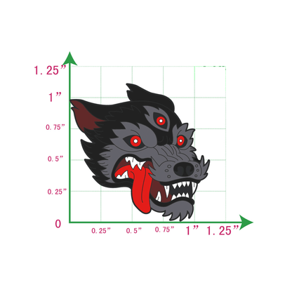 Black Shuck - Soft Enamel Pin