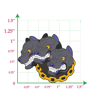 Cerberus - Soft Enamel Pin