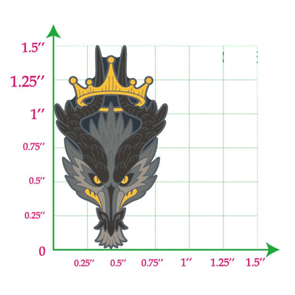 Everking - Hard Enamel Pin