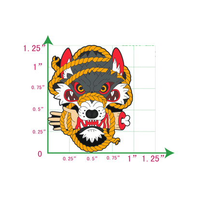 Fenrir - Soft Enamel Pin