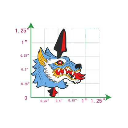 Beast of Gevaudan - Soft Enamel Pin