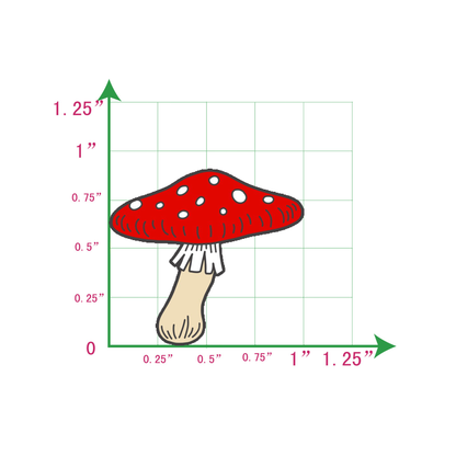 Red Mushroom - Enamel Pin