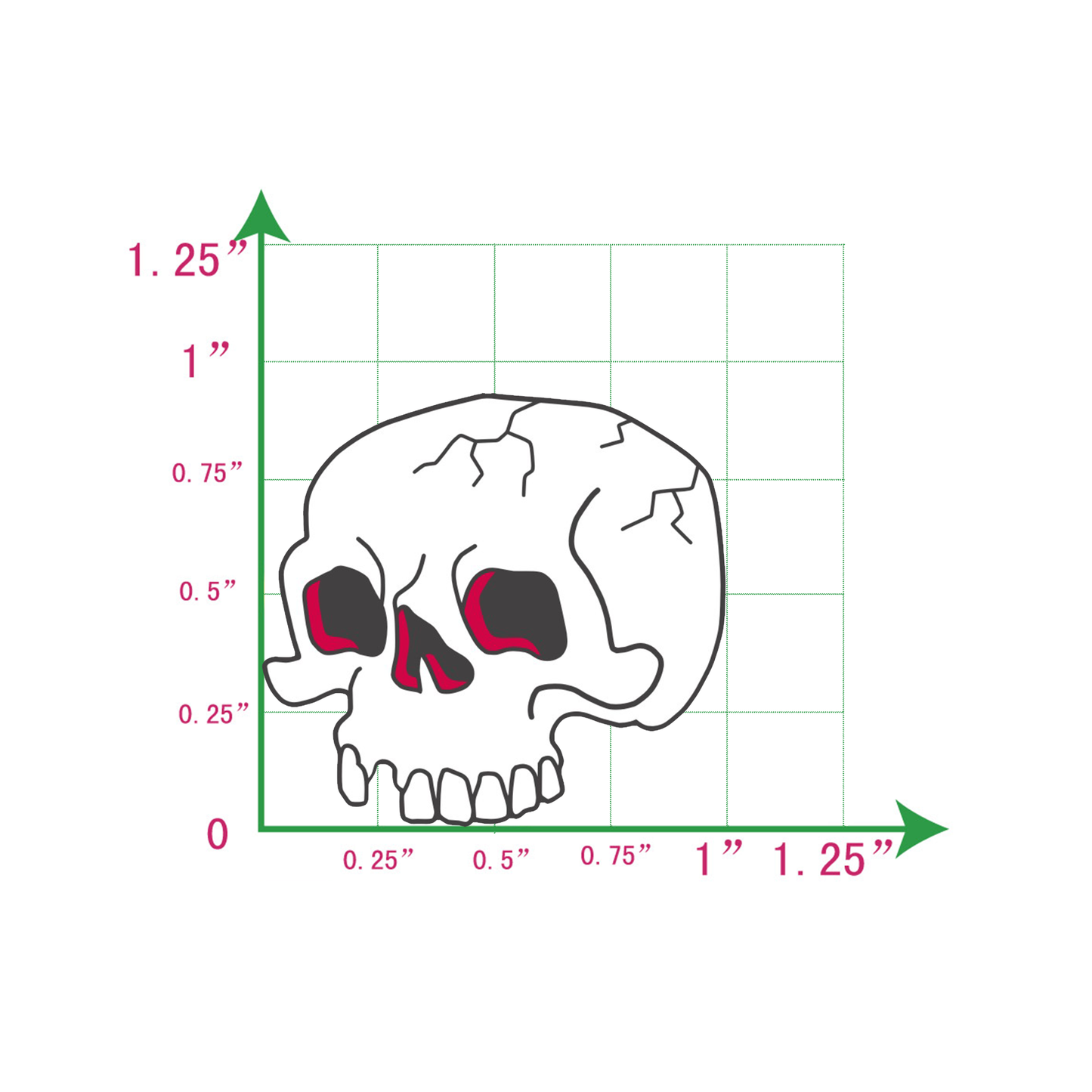 Skull - Enamel Pin