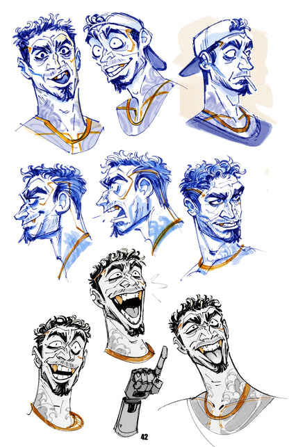 Valentin Devaux Sketchbook #1